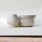 MATCHA SET bazaltowe kropki