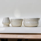 MATCHA SET bazaltowe kropki