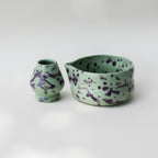 MATCHA SET miętowo-fioletowy